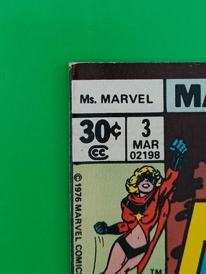 Ms. Marvel Vol. 1 #3 Marvel Comics 1976 | eBay