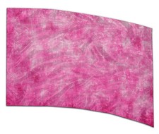 COLOR GUARD FLAGS CANDY FLOSS DREAM SILKS - NEW - 36" x 54" Standard Curved