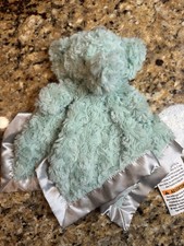 Cloud Island Plush Elephant Lovey Security Blanket Mint Green