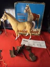 Marx Johnny West Thunderbolt Horse w/ Original Box & Accessories