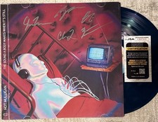 HOT MULLIGAN SIGNED THE SOUND A BODY MAKES WHEN ITS STILL VINYL LP - JSA COA
