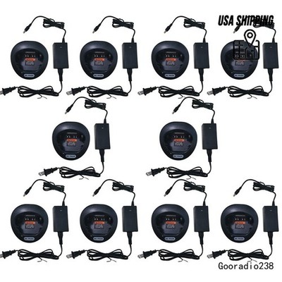 10PCS NTN8831 Charger Compatible with XTS2500 XTS2250 XTS5000 XTS3000 Radio