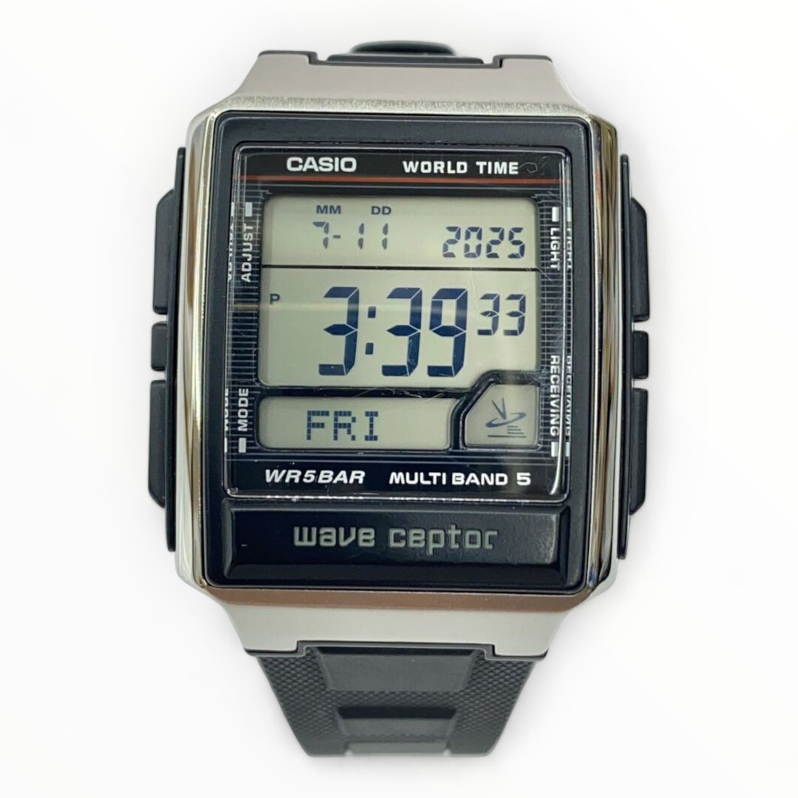 CASIO Digital Quartz Watch Authentic Men H:1.85” W:1.50” 2821