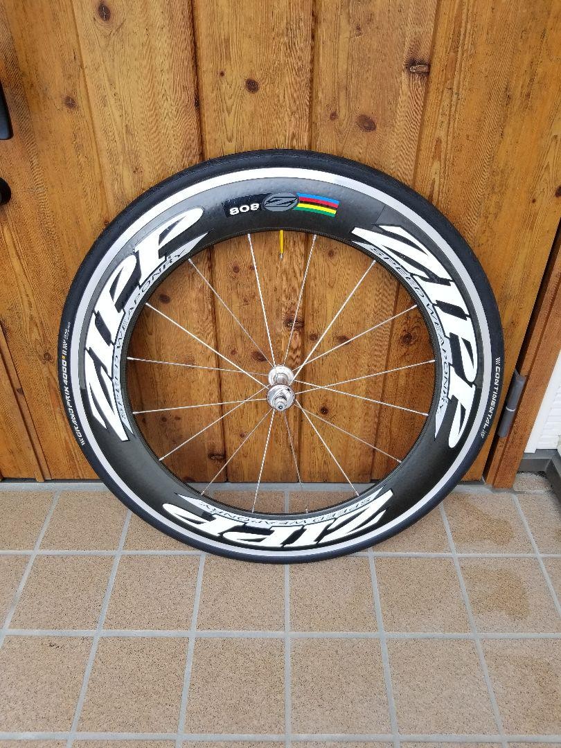 ZIPP 808 フロントカーボンホイール Wholesale Zipp 808 88mm Full Carbon Bicycle Pacer Wheels
