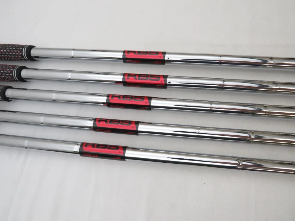 Used Titleist T150 Gen 4 Iron Set 6-PW KBS Tour Stiff Flex Steel Shafts - Image 4 of 4