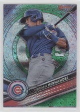 2022 Bowman's Best Green Mini-Diamond Refractor 40/99 Cristian Hernandez 15tx