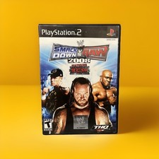 WWE SmackDown vs. Raw 2008 Featuring ECW (Sony PlayStation 2, 2007) PS2 Complete
