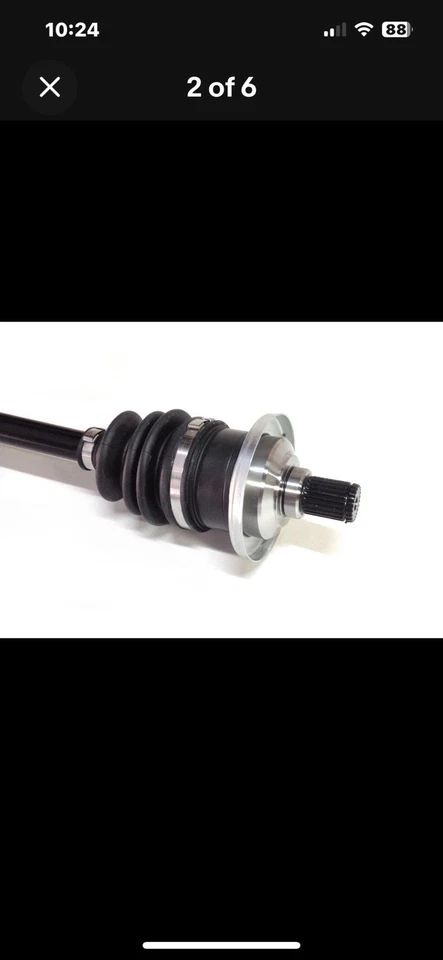 Front Right And Left Axle for Arctic Cat 4x4 ATV, 1502-874, ATVPC - Image 2 of 4