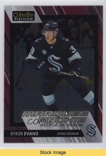 2023-24 O-Pee-Chee Platinum Marquee Rookies Matte Pink Ryker Evans #289 READ 9jq
