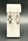 Sterling Silver 925 Mexico Drop Earrings Handcrafted OOC 9.8g — photo 2