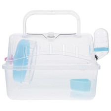  Portable Hamster Cage Syrian Hamster Carry Travel Cage Pet Travel Cage for