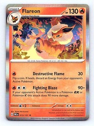 Flareon 013/131 Holo Rare Prismatic Evolutions