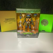 Super7 TMNT Ultimates Leonardo Figure NEW w Mailer Teenage Mutant Ninja Turtle