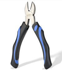 6-Inch Side-Cutting Pliers Diagonal Pliers with heavy Duty Nickel Chromium St...
