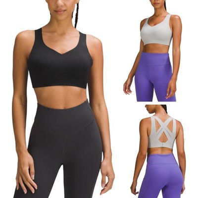 Lululemon Enlite Weave-Back Damen Sport-BH Leichtgewicht Lauf- Yoga-BH 34B D