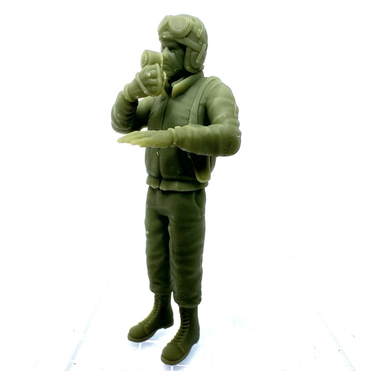 World War 2 American Toy Soldier TANK COMMANDER Military Resin 1