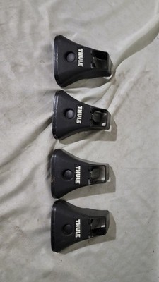 Used Thule Tracker 419 Foot Pack 4 Feet for Square Crossbars