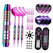 Soft Tip Darts Set - Darts Plastic Tip Sets, 3Pack Professional Plastic Tip 