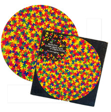Vintage SPRINGBOK The Puzzler World's First Circular Jigsaw Puzzle 500 PC 1975