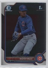 2022 Bowman Draft Chrome Nazier Mule #BDC-77 1dl2