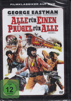 ALLE FÜR EINEN - PRÜGEL FÜR ALLE ! DVD Klassiker Karin Schubert NEU OVP in Folie