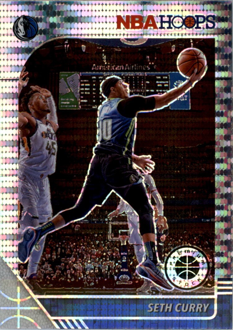 2019-20 Hoops Premium Stock Prizms Pulsar #160 Seth Curry - BSK