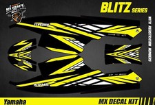 Decal Kit For Jet Ski Yamaha Super Jet - Blitz Yellow