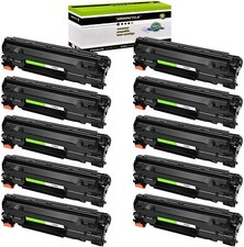 GREENCYCLE CF283A BK Toner Lot Fits for HP 83A LaserJet MFP M225dw M201dn M125nw
