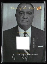2017 THE BAR J. EDGAR HOOVER PIECES OF THE PAST RELIC PRH-JEH AA15