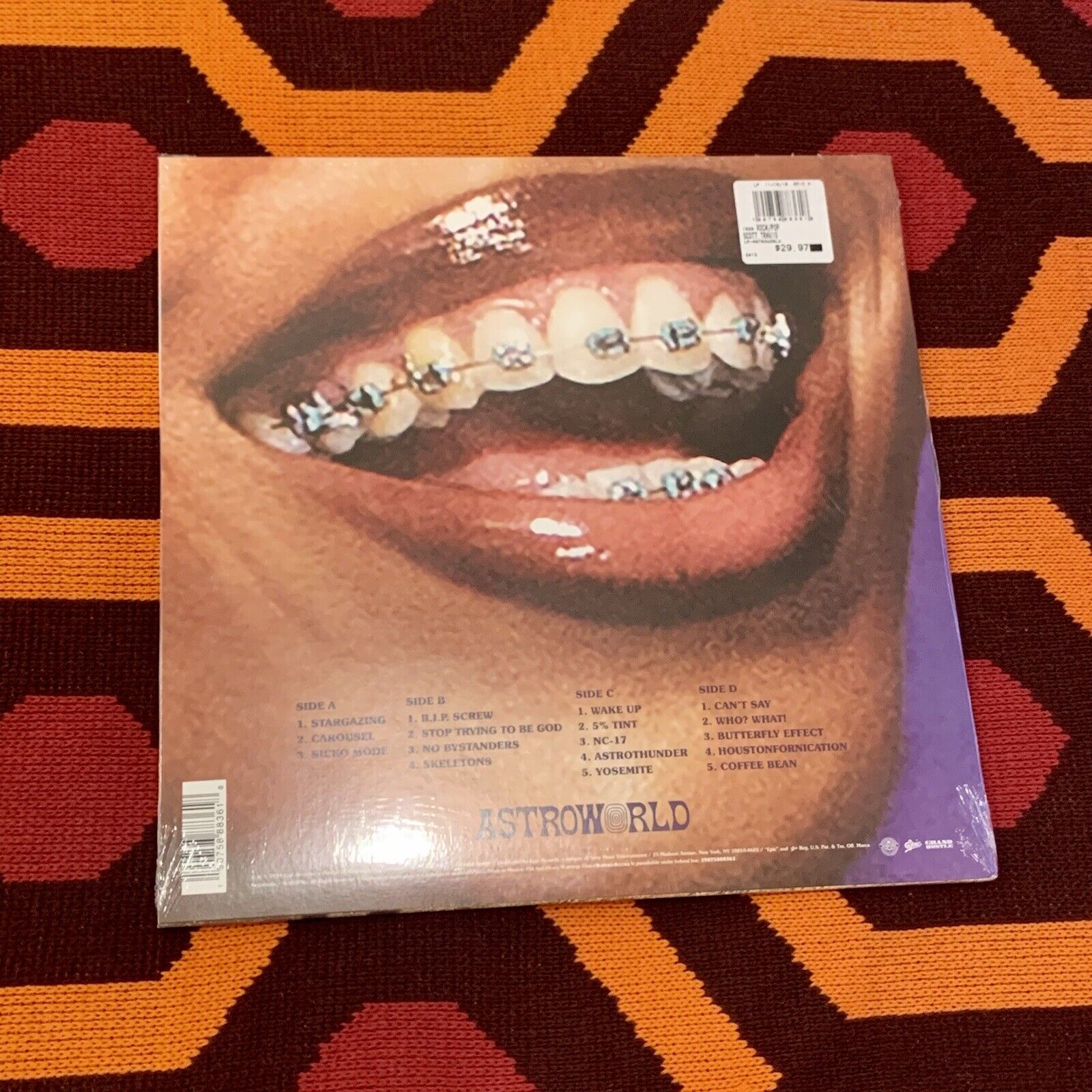 Travis Scott Astroworld Vinyl SEALED 190758883618