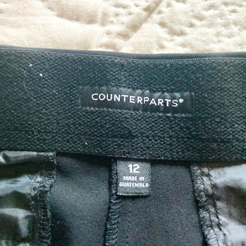 Counterparts Damen 12 schwarz gerade Beine Karrierehose - Bild 8 von 10