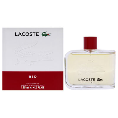 Lacoste Red Style In Play by Lacoste for Men - 4.2 oz EDT Spray