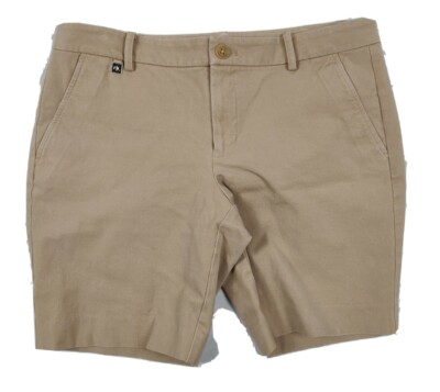 Lauren Ralph Lauren Womens Shorts Petites Size 8P Khaki Mid-Rise