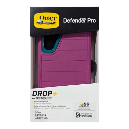 Q3. OtterBox Defender Pro Case For Samsung Galaxy S23+ - Pink