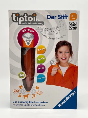 Ravensburger TipToi Der Stift 2. Generation - mit Ladekabel - ab 3 Jahren