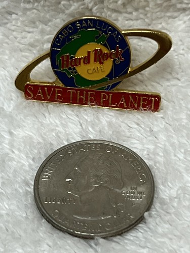 1990s Hard Rock Cafe Pin Back Buttons & Metal/Enamel Guitar Lapel Pin Lot/19 - Picture 6 of 16