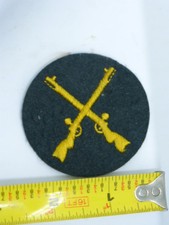 Waffenmeister(master weapons specialist) Trade Patch on dark green wool,&nbsp;