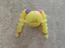 Capsule Chix Chicks HOLOGLOW Ctrl +Alt + Magic Doll HAIR YELLOW PIG TAILS RARE