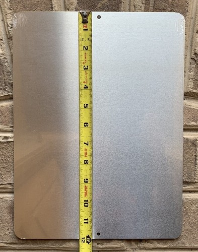 Signo de metal de 12"" x 9"" con área fuera de límites de brote de virus ↔ Manténgase alejado divertida decoración de pared - Imagen 6 de 7