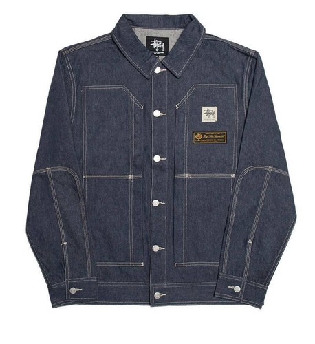 1017 Alyx 9SM Matthew M. Williams X STUSSY/LORO PIANA Cotone Denim Giacca  Lavoro | eBay