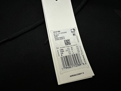 Y-3 YOHJI YAMAMOTO ADIDAS CLASSIC OVERSIZED HOODIE BLACK GV4198