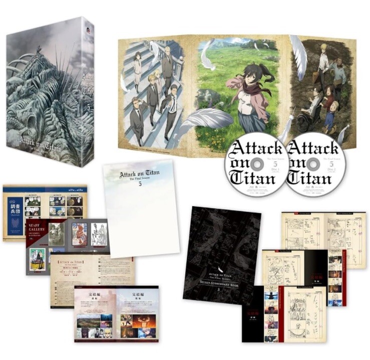 進撃の巨人 The Final Season 5 BluRay Attack on Titan The Final Season Vol.5 Limited Edition Blu