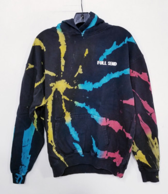 Full Send Tie Dye Hoodie sz Med