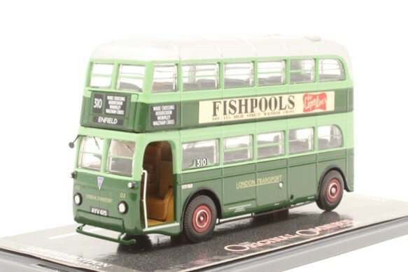 CORGI OOC LONDON TRANSPORT AEC Q DOUBLE DECK-OM45704