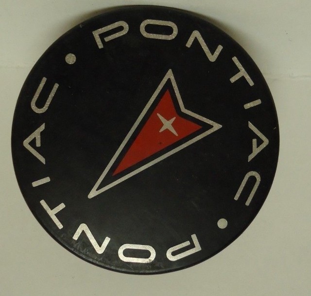 RARE PONTIAC, BLACK WHEEL Center Cap 9593169 DIAMETERFREE SHIPPING! eBay