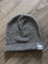 Adidas Unisex Originals Grove Beanie Hat Heather Grey One Size EW2709