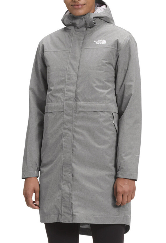 The North Face Women Agua Fria TriClimate Hooded Parka Jacket Grey