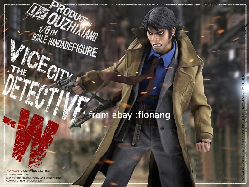 COOMODEL X 1/6 NO.VC001 Action Figure Vice City Detective W