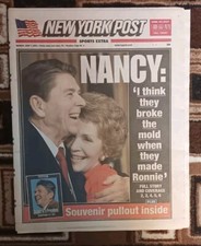 Ronald Reagan Dies Newspaper Lot, 5 Papers 2004+ Smarty Jones Belmont Stakes