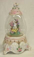 Vintage Musical Butterfly Waterless Snow Glob...